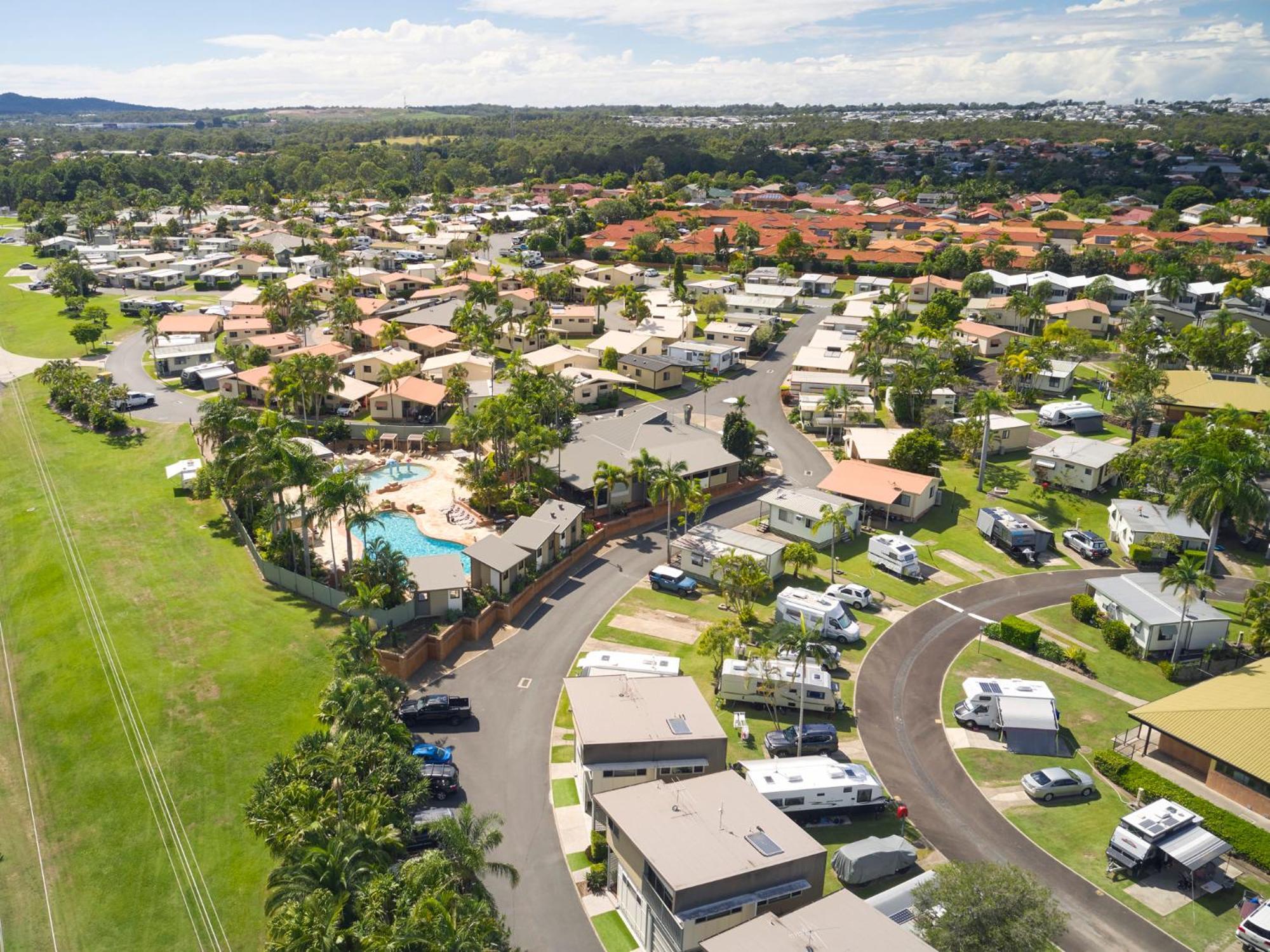Brisbane Holiday Village Eksteriør bilde